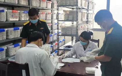 Huế hoàn tất bàn giao gần 4.000 mẫu hài cốt liệt sĩ giám định ADN