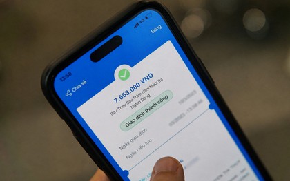 Chuyển khoản thành công 7.653.000 đồng từ tài khoản Sacombank sang tài khoản MB Bank 0339285369, chị Sơn Thị Thu Trúc phải trình báo công an