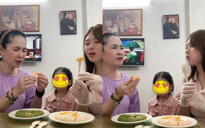 NSND Lan Hương và con dâu ăn “bánh dẻo thị phi” bất ngờ gặp chuyện thị phi ngay trên sóng