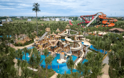 Một "ông lớn" BĐS cho trồng 2100 cây xanh trong công viên 6000 tỷ đồng rộng hơn 33ha: Có cả biển nhân tạo, sông lười 0,5km chảy quanh năm