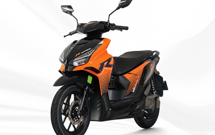 Xe máy điện đời mới vừa bán ở Việt Nam: Pin Li-ion đi gần 200km/sạc, nhiều tính năng, giá ngang Vision