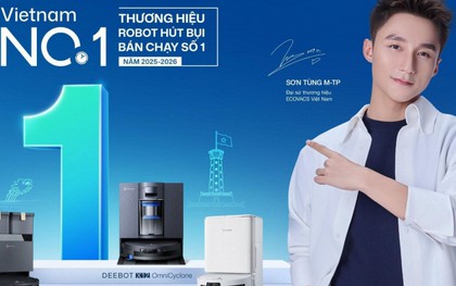 Không chỉ là hit-maker, Sơn Tùng M-TP còn đưa ECOVACS lên vị trí dẫn đầu thị trường Robot hút bụi