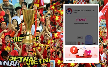 Sốt vé chung kết lượt về ASEAN Cup ĐT Việt Nam vs Thái Lan trên sân Mỹ Đình, gần 30.000 tài khoản chờ lượt mua vé