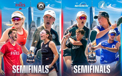 Điểm danh 4 team lọt vào bán kết Major League Pickleball 2026 tại Mỹ