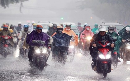 Nhiều tỉnh miền Bắc sắp xuất hiện mưa to đến rất to, kéo dài trong nhiều ngày