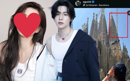Thánh soi khui cả bộ hint Suga (BTS) hẹn hò mỹ nhân đẹp như "visual nhân tạo", nhà gái "có tật giật mình" liền vội che giấu?