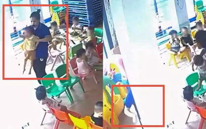 Hà Nội: Làm rõ vụ cháu bé 2 tuổi bị cô giáo đưa vào góc khuất, tát vào mặt