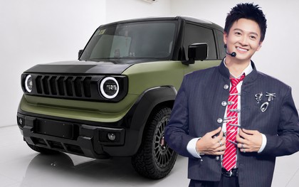 VinFast VF 3 của Ngô Kiến Huy lột xác kiểu Mini Jeep, thêm loạt chi tiết sau khi độ cách đây 1 tháng