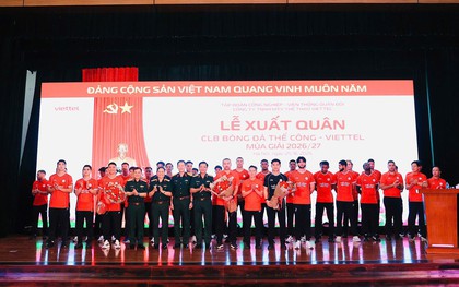 CLB Thể Công - Viettel ra mắt 11 tân binh, đặt mục tiêu cạnh tranh chức vô địch V.League 2026/27