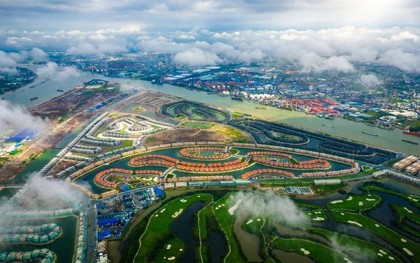 Hòn đảo ở ngã 3 sông được tỷ phú Phạm Nhật Vượng rót tiền vào: Đã xây 2 siêu công trình lớn nhất miền Bắc, có hạng mục lần đầu xuất hiện ở Việt Nam