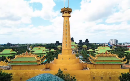 Khu du lịch Đại Nam chia sẻ mới về Kim điện và Bảo tháp 9 tầng