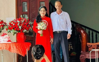 Chú rể U75 kết hôn với cô dâu kém 26 tuổi: Con cháu lo đám cưới cho ông, làm 23 mâm đãi khách