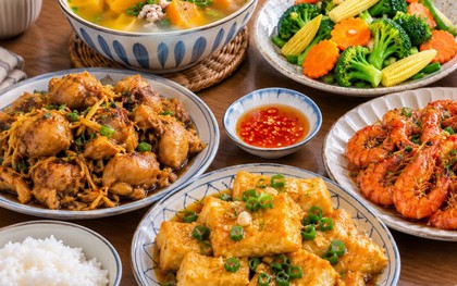 Tôi mất gần 1 tiếng nấu 5 món, cuối cùng cả nhà lại tranh nhau món chỉ hơn 10.000 đồng