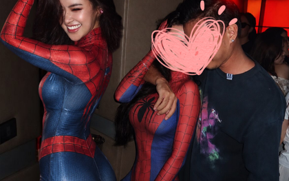 Mỹ nhân thường được gọi là "vợ Phó chủ tịch" bắt trend Người Nhện: Body nóng bỏng khiến Facebook cũng không tin vào mắt mình