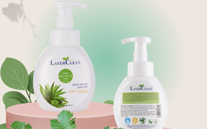 Thu hồi toàn quốc nước rửa tay dạng bọt Layer Clean, yêu cầu tiêu hủy toàn bộ lô hàng