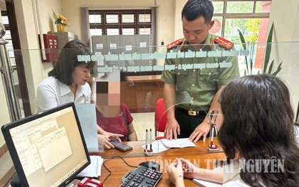 Khách hàng N.T.N đến Agribank rút 10 triệu tiết kiệm để chuyển đi kèm một nội dung: Cán bộ ngân hàng lập tức báo công an