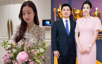 Hoa hậu Đỗ Mỹ Linh bất ngờ khoe nhà mới cùng Chủ tịch Hà Nội FC, nhan sắc dâu hào môn khiến cư dân mạng ngỡ ngàng