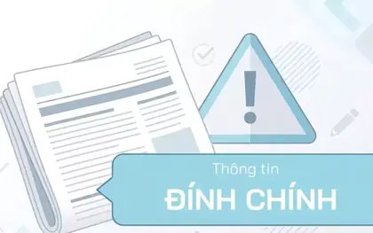 Thông tin cải chính, xin lỗi