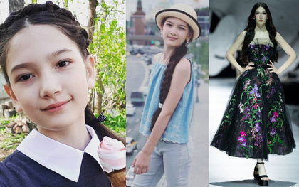Búp bê Nga gây sốt sàn catwalk Việt: Thủa nhỏ xinh như thiên thần, 19 tuổi hóa mỹ nhân quyến rũ, là em gái thủ môn nổi tiếng