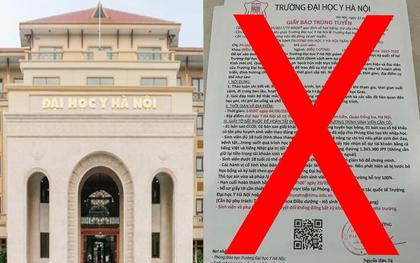 Đại học Y Hà Nội thông tin về giấy báo trúng tuyển học bổng giả mạo