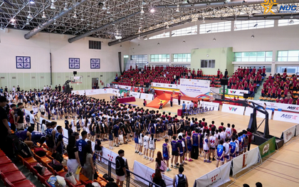 NUC bóng rổ 2026 chính thức khởi tranh tại Hà Nội, quy tụ 72 đội bóng tranh tài nảy lửa