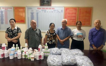 Khám xét nơi ở, nơi làm việc của Hà Quang Phước và Bùi Thị Tiết, công an phát hiện điều bất thường trong 5.772 gói thuốc mang nhãn "ĐÔNG Y GIA TRUYỀN"