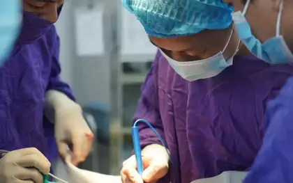 Cuộc chạy đua khẩn cấp cứu bệnh nhân ho ra hơn 2 lít máu trong ít phút