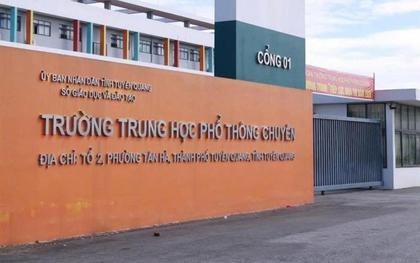 Lịch thi lại kỳ thi tốt nghiệp THPT tại trường Chuyên Tuyên Quang