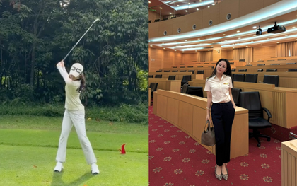 Nữ cán bộ thuế là tiểu thư RMIT từng quản lý khách sạn gia đình từ thời sinh viên, khí chất gây chú ý trên sân golf