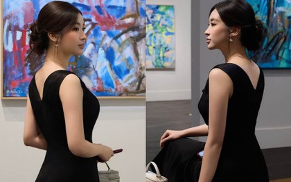 "Hoa hậu nghèo nhất Việt Nam" đứng yên cũng toát khí chất phú bà, visual hậu sinh con thứ 2 gây chú ý