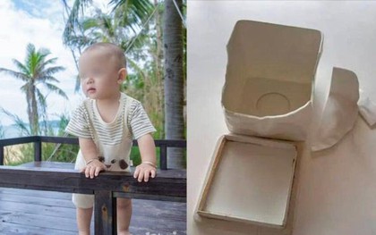 Bé trai 1 tuổi làm vỡ hộp giấy, khách sạn đòi đền 3,3 triệu đồng