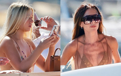 Tiểu thư Harper Beckham khoe visual xinh đẹp, thanh xuân mơn mởn trên du thuyền triệu đô, đọ sắc cùng mẹ - Victoria ngoài 50 vẫn đỉnh cao nhan sắc