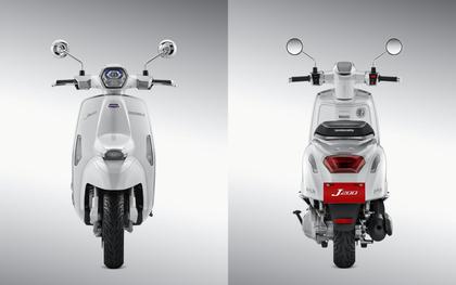 Thách thức Honda SH, xe tay ga Ý Lambretta J200 lộ diện sở hữu phanh ABS hai kênh