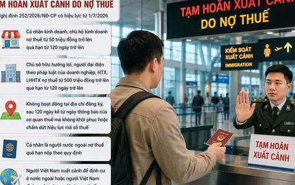 Chỉ đạo mới nhất từ Cục Thuế về tạm hoãn xuất cảnh