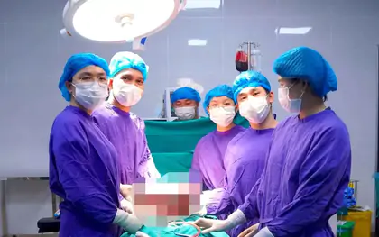 Lá lách khổng lồ 3,5kg 'rút' máu của người phụ nữ suốt nhiều năm