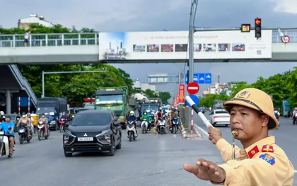 CSGT Hà Nội huy động 100% quân số sẵn sàng đón người dân trở lại Thủ đô sau kỳ nghỉ lễ