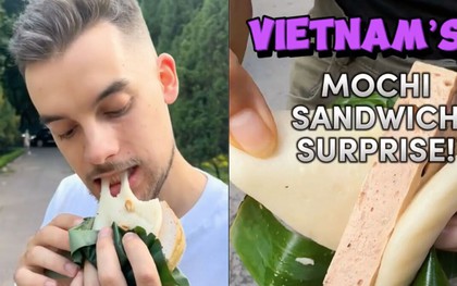 Bánh giầy Việt Nam gây sốt các diễn đàn du lịch, khách Tây cứ ăn là mê