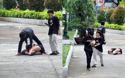 Bắt nhóm thanh niên đánh người cướp tài sản ở Công viên 23/9