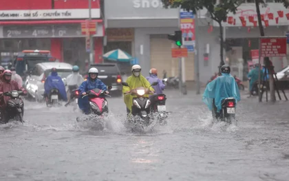 5 tỉnh/thành phố sẽ mưa dữ dội những ngày tới