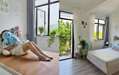 Căn phòng công ty cấp cho nữ nhân viên văn phòng 31 tuổi, lương 77,3 triệu/tháng