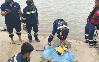 Tìm kiếm thiếu tá quân đội mất tích, phát hiện thi thể thai nhi dưới sông