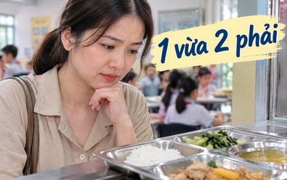 Là bà mẹ kỹ tính việc ăn uống của con, nhưng nói thật, nhìn hình ảnh "soi" bữa ăn bán trú này, tôi cũng không đồng cảm nổi!