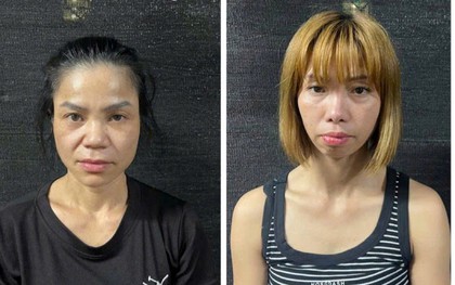 Tuần tra lúc 21h30’, Công an bắt quả tang Bùi Thị Hà Trang SN 1982, truy xét Nguyễn Thu Hoài SN 1985