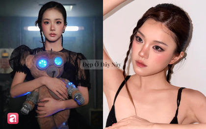 Jisoo lại tạo trend: Makeup hồng - nâu phủ sóng mùa thu