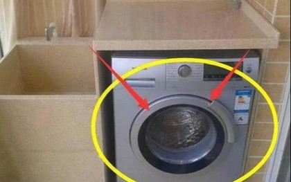Lời khuyên cho những gia đình luôn đóng kín máy giặt