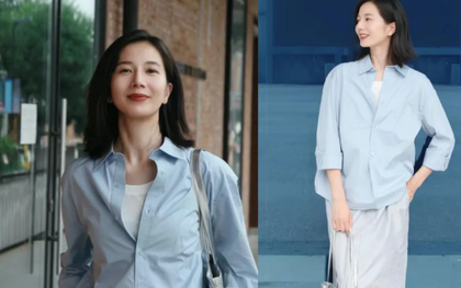 “Nữ thần nhân sự” Bành Dương chứng minh phụ nữ 30+ chỉ cần mặc đúng màu, đúng dáng là đủ cuốn hút