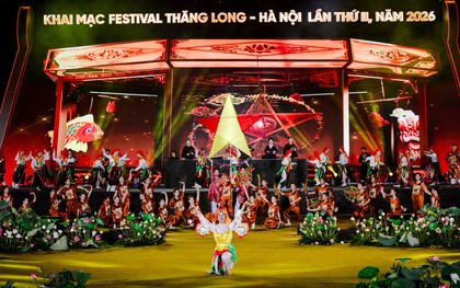 Đêm nghệ thuật đánh thức ký ức Thăng Long: Khi ca trù gặp âm nhạc đương đại, hát bội nối nhịp cùng nghệ thuật quốc tế
