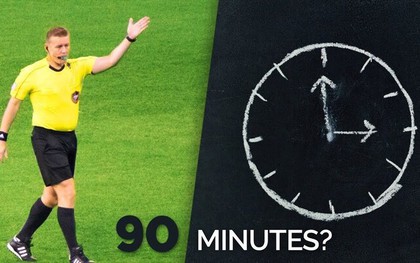 Vì sao trận đấu bóng đá lại có thời lượng 90 phút?