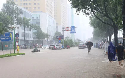 Vì sao dự án hồ điều hòa hơn 600 tỷ đồng hoàn thành, đường huyết mạch vẫn ngập?