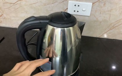 Lời khuyên dành cho tất cả các gia đình đang dùng ấm siêu tốc